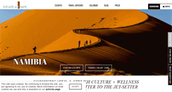 Desktop Screenshot of escapetoshape.com